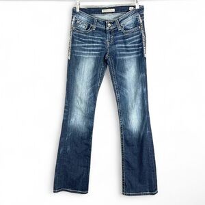 BKE denim Stella Bootcut Women’s 27 Long Low Rise Blue Jeans Casual Western